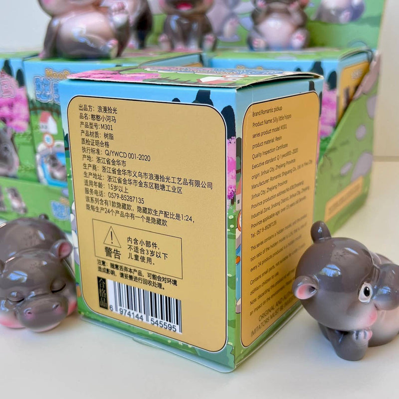 Chargez l'image dans la visionneuse de la galerie, BCmini - Moo Deng Hippo 1 Pc Blind Box
