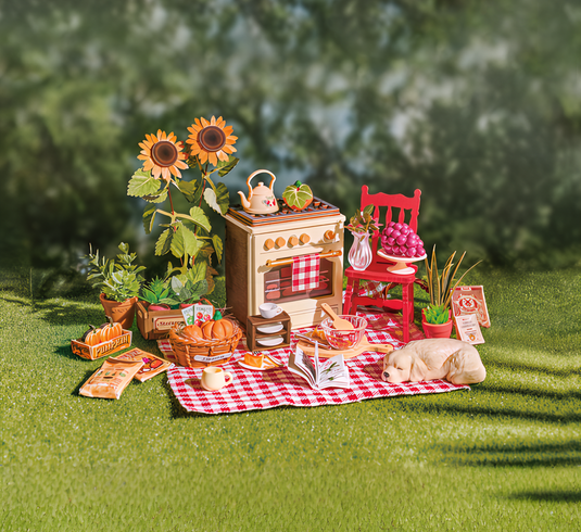 Robotime Rolife - Sunlit Farmhouse Kitchen DIY Miniature House