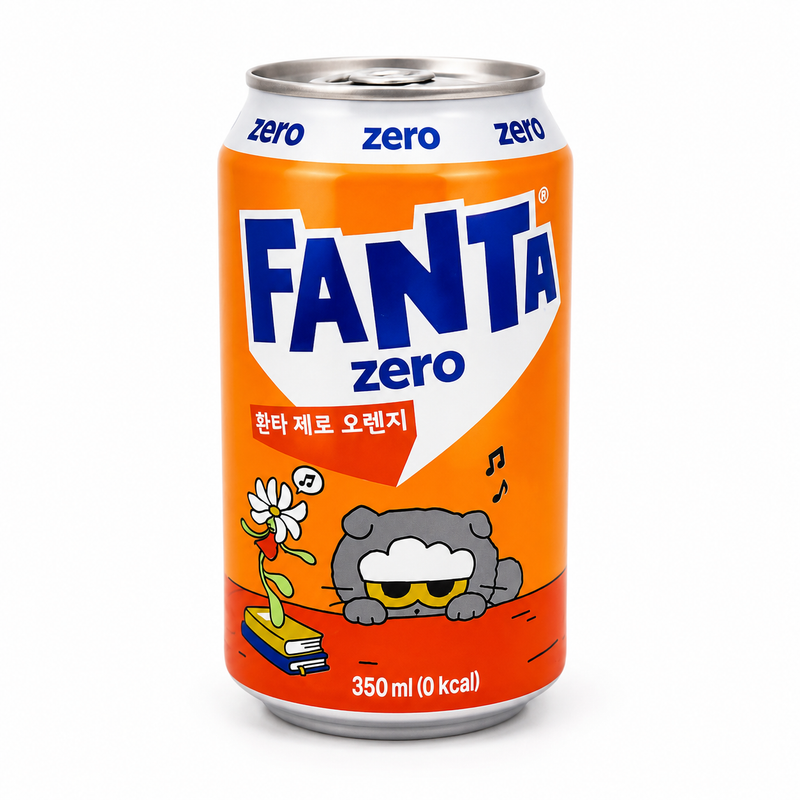 Load image into Gallery viewer, Fanta Zero Zoa G-Dragon 350ml (Korea)
