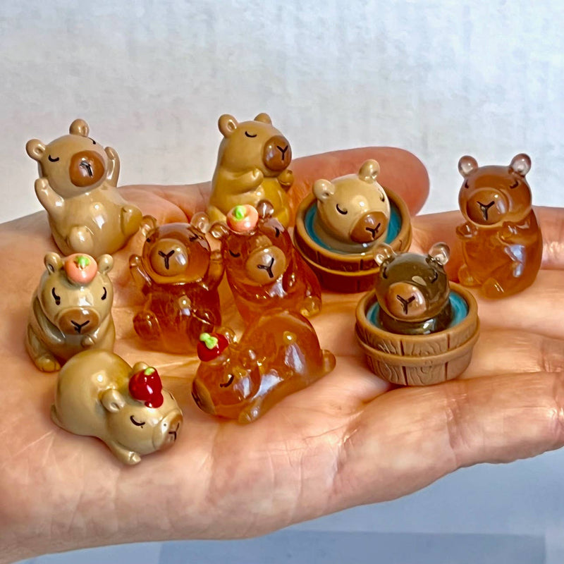 Load image into Gallery viewer, BC mini Capybara - 1pc Miniature Figurines
