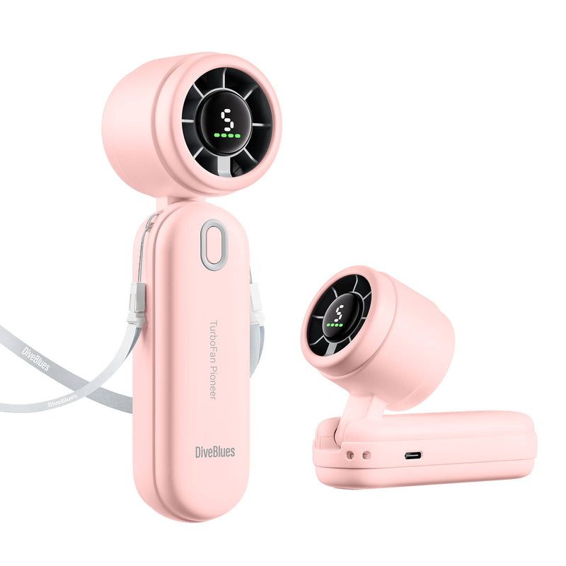 Cargue la imagen en el visor de la galería, Turbo Wind Handheld Fan - Blow Dryer Power Most compact
