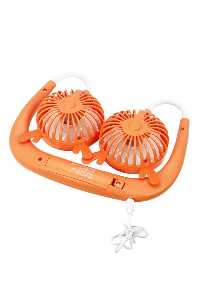 Cargue la imagen en el visor de la galería, Cap Zone - Cat and Reindeer Ear Neckband Electrical 1pc Fan
