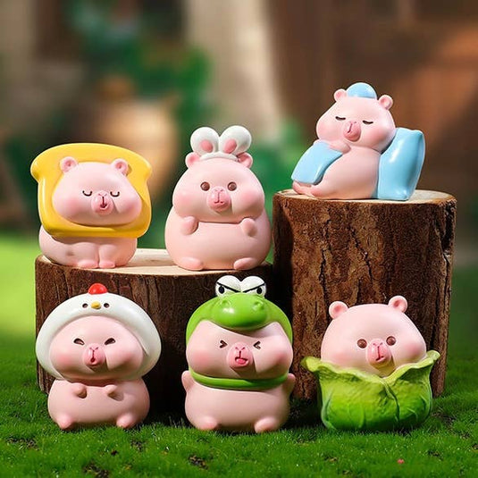BCmini - Pink Capybara 1Pc Blind Box