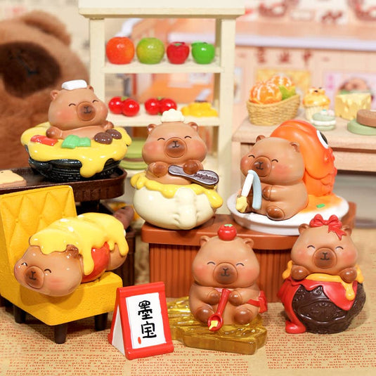BCmini Capybara - 1pc Food Court Blind Box