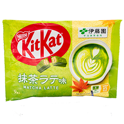 Load image into Gallery viewer, Nestle! Kit Kat Matcha Latte Biscuits in Chocolate
