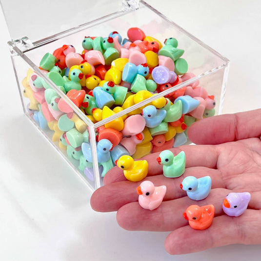 BCmini Little Colorful Ducks Miniature Figurines