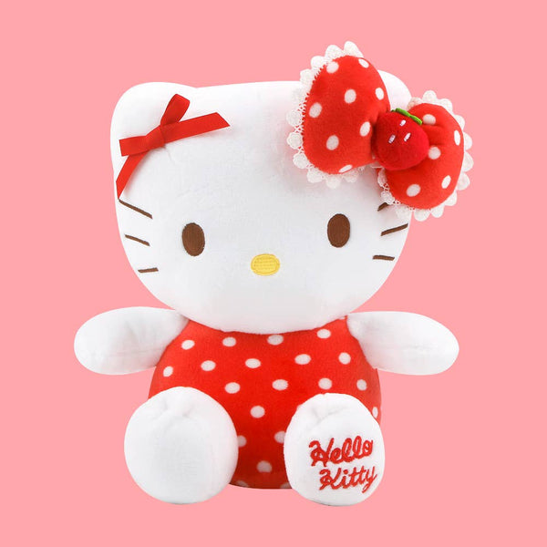 Sanrio - Hello kitty Strawberry & Ribbon Edition Figure Plush