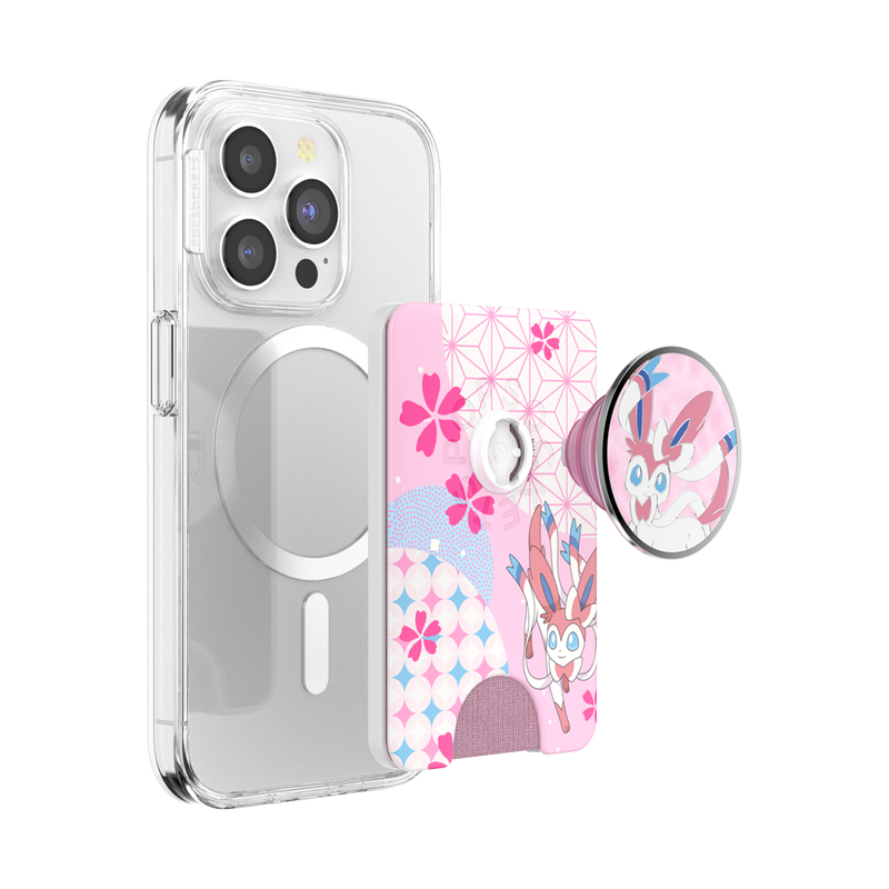 Chargez l&#39;image dans la visionneuse de la galerie, PopSockets Pokemon - Sylveon’s Dream Phone Wallet MagSafe
