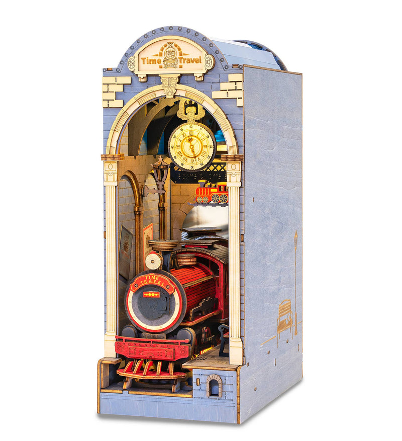 Load image into Gallery viewer, Robotime Rolife Time Travel DIY Book Nook Shelf Insert Figure
