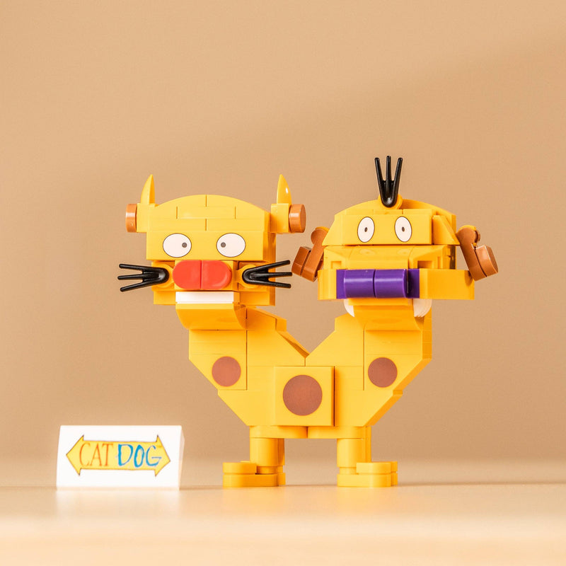 Cargue la imagen en el visor de la galería, Brickcraft Nickelodeon 90s Icons Retro TV Building Brick
