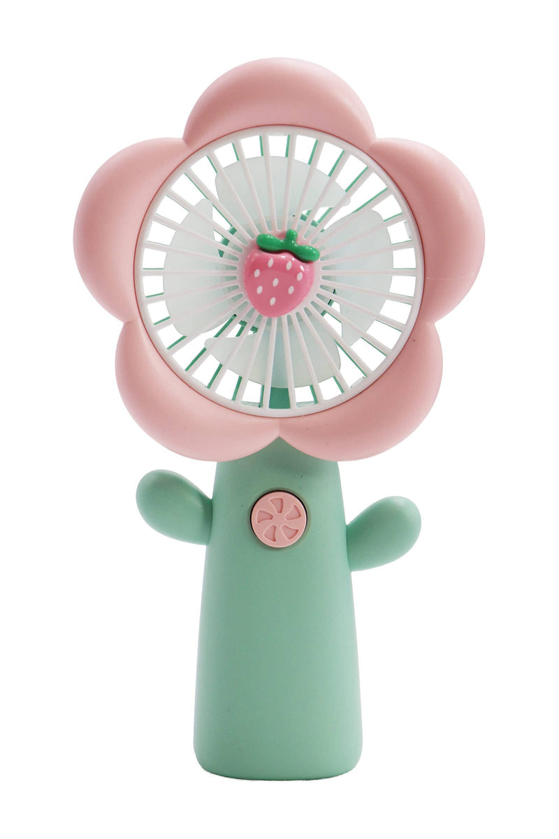Load image into Gallery viewer, Cap Zone - Flower Petal Fruit Pastel Handheld Electric Fan
