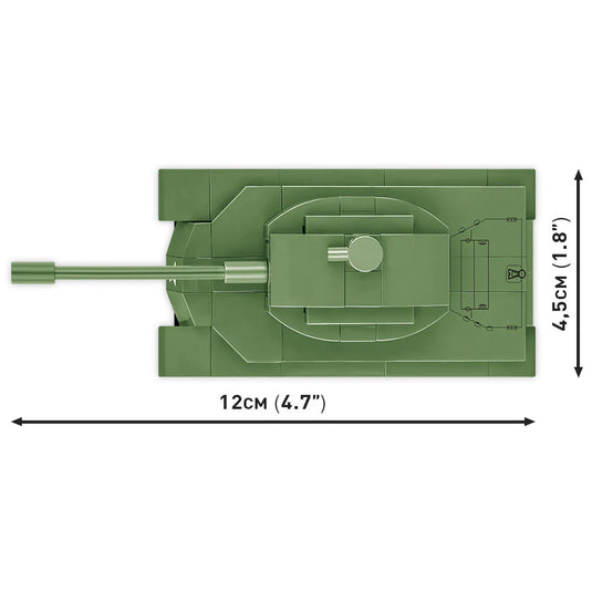 Cobi Historical Collection World War II - 1:72 Scale Tank Collector's Box Series 2 Vehicle Brick Toy