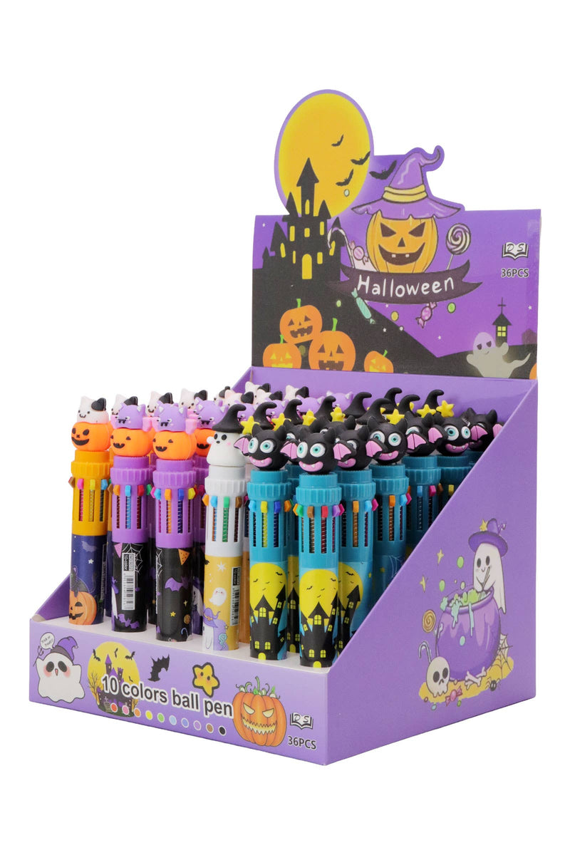 Cargue la imagen en el visor de la galería, Halloween 10-in-1 Multicolor 1pc Ballpoint Pen
