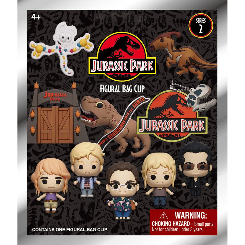 Chargez l&#39;image dans la visionneuse de la galerie, Monogram  Jurassic Park - Series 2 Characters 1pc 3D Figure Bag Clip Blind Bag
