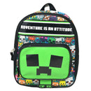 Minecraft 11" Mini Deluxe Backpack with 1 Front Pocket