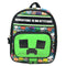 Minecraft 11" Mini Deluxe Backpack with 1 Front Pocket