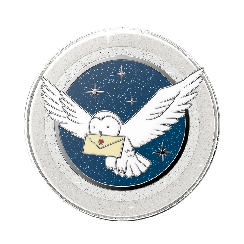 Chargez l&#39;image dans la visionneuse de la galerie, Harry Potter - Enamel Hedwig Magsafe PopSocket
