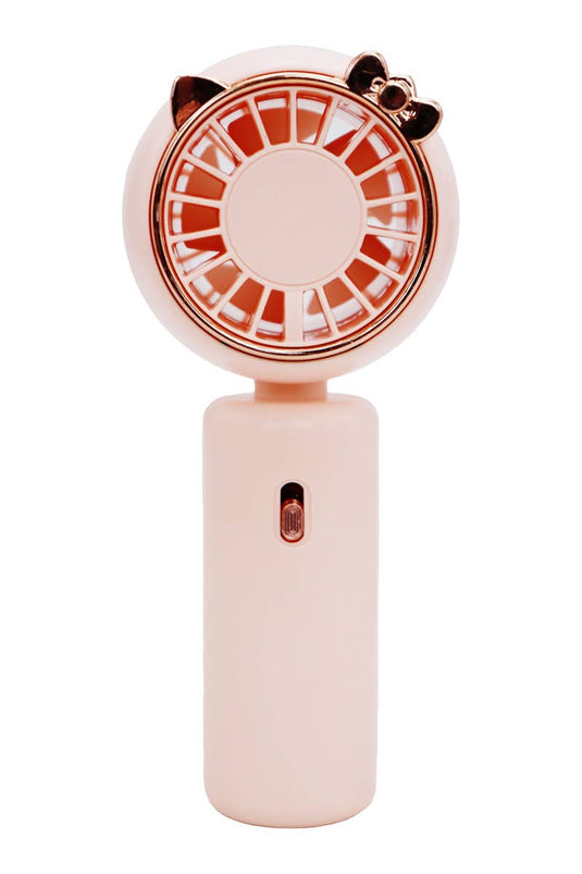 Metallic Matte Handheld Electric Fan