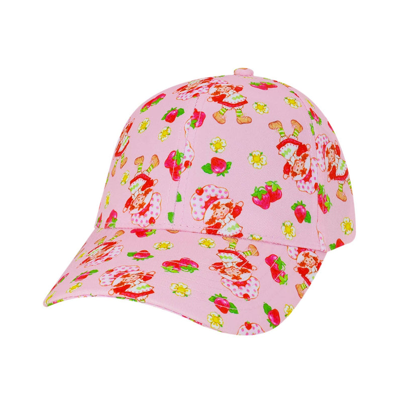 Load image into Gallery viewer, Concept One Strawberry Shortcake™  Pink All Over Print Baseball Hat
