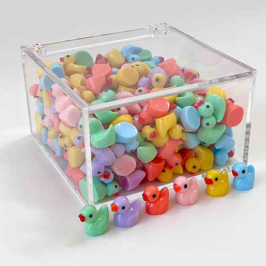 BCmini Little Colorful Ducks Miniature Figurines
