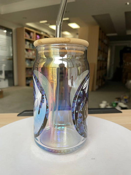 How to Train Your Dragon Night & Light 16oz Iridescent Glass