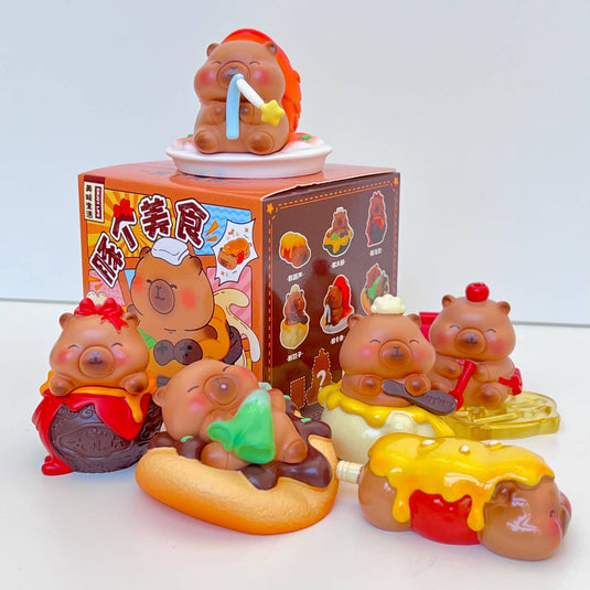 BCmini Capybara - 1pc Food Court Blind Box