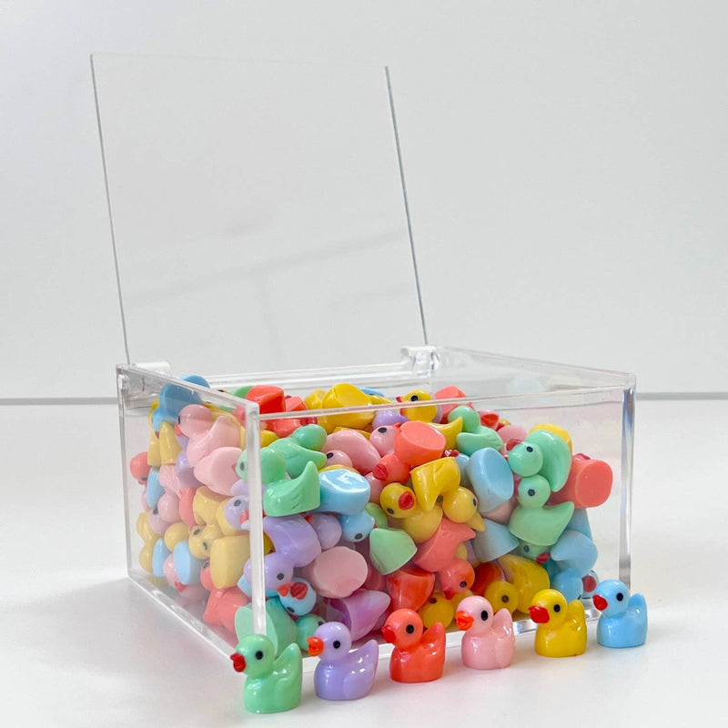 Cargue la imagen en el visor de la galería, BCmini Little Colorful Ducks Miniature Figurines
