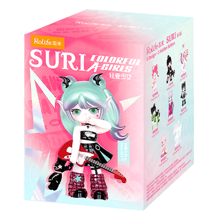 Robotime Rolife - Suri's Colorful Girls Figure Dolls 1pc Blind Box