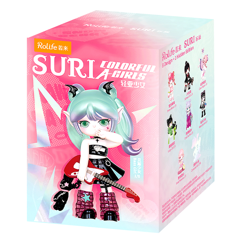 Chargez l&#39;image dans la visionneuse de la galerie, Robotime Rolife - Suri&#39;s Colorful Girls Figure Dolls 1pc Blind Box
