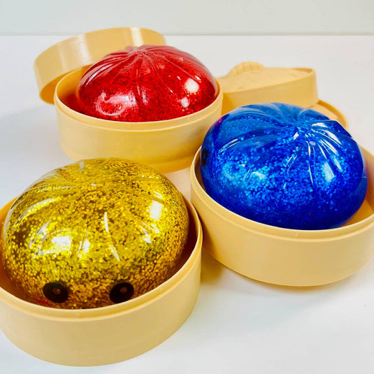 BCmini - Dumpling Glitter Jelly Squishy-12