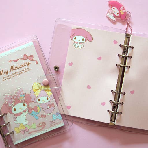 Load image into Gallery viewer, Sanrio - Perpetual Journal Planner NoteBook with Charm
