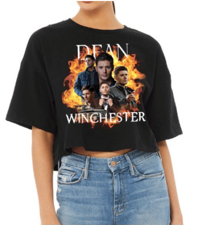 Supernatural - Dean Winchester BC Cropped Top Shirt