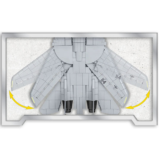 Cobi Armed Forces Top Gun - F-14A Tomcat Fighter Brick Toy