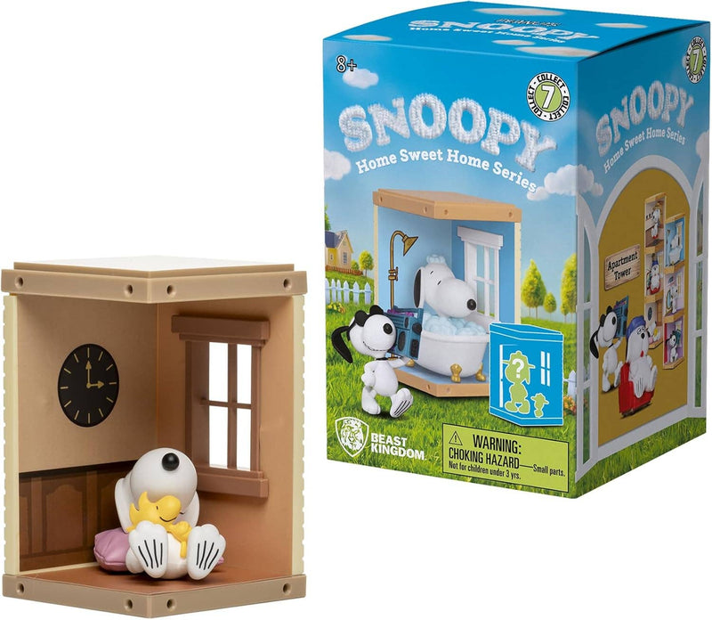 Cargue la imagen en el visor de la galería, Snoopy YuMe Hero Home Sweet Home Series  1Pc Blind Box
