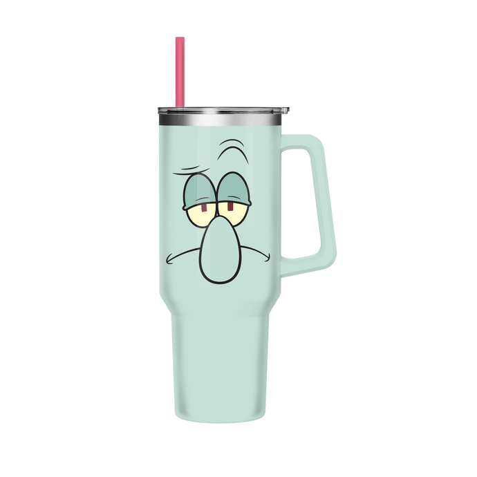 SpongeBob - Squidward Big Face 40oz Stainless Steel Tumbler