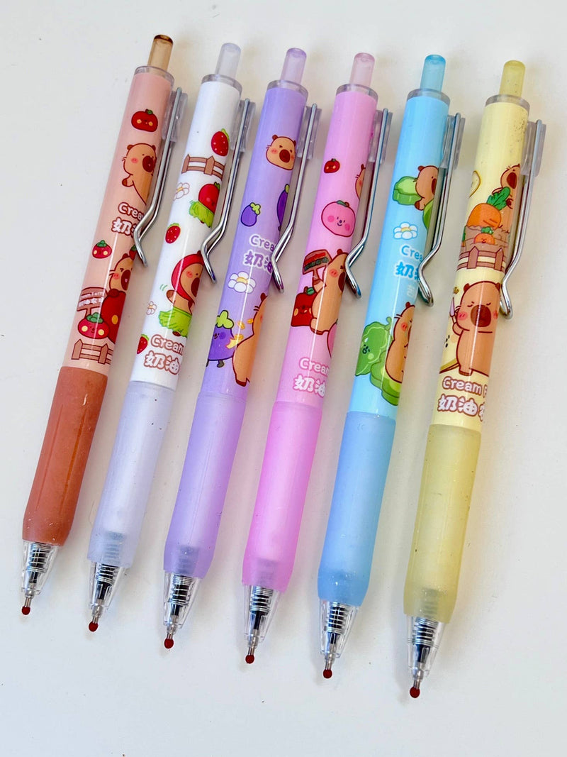 Cargue la imagen en el visor de la galería, BC mini Capybara - 1pc Gel Pen Vol.4 Blind Box
