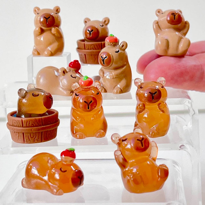 Load image into Gallery viewer, BC mini Capybara - 1pc Miniature Figurines
