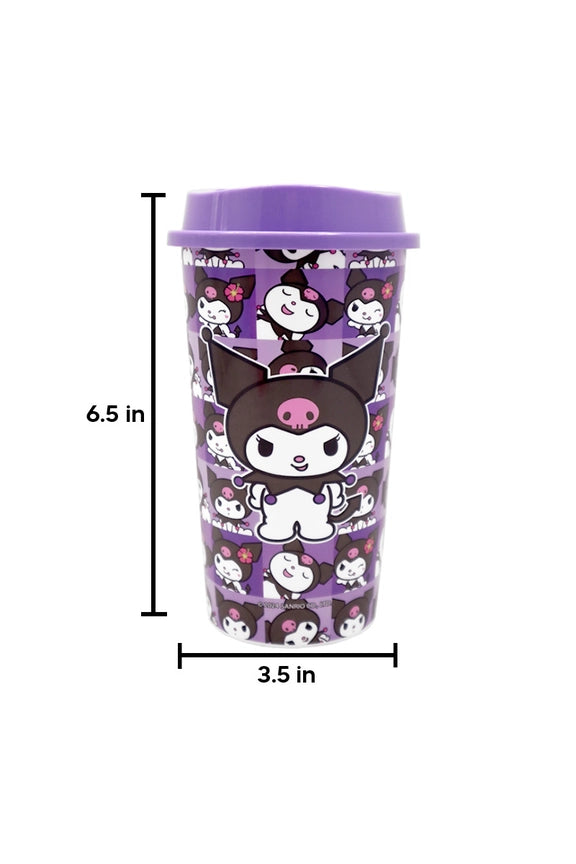 Chargez l&#39;image dans la visionneuse de la galerie, Hello Kitty Kuromi  20oz Plastic cup with lid
