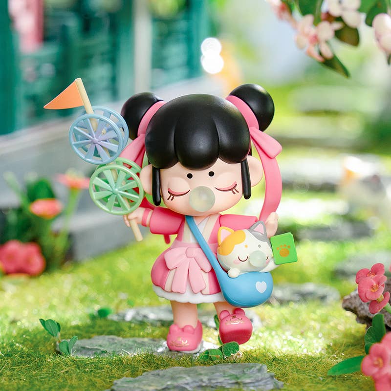 Chargez l&#39;image dans la visionneuse de la galerie, Robotime Rolife Nanci - Series Blooming Girl Collections 1 Pcs Blind Box Figure
