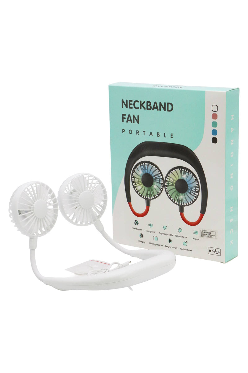 Load image into Gallery viewer, Cap Zone - Matte Aromatherapy Neckband Electrical 1pc Fan
