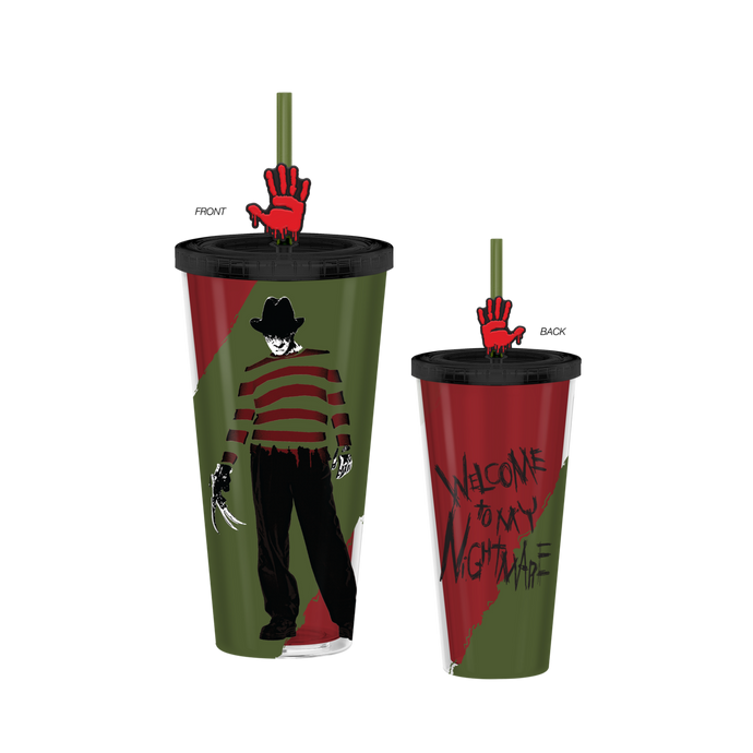 A Nightmare on Elm Street Springwood High 24oz Plastic Cold Cup