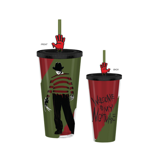 A Nightmare on Elm Street Springwood High 24oz Plastic Cold Cup
