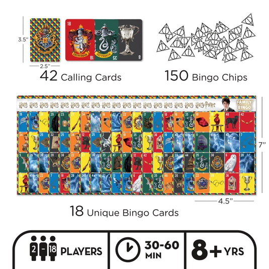 Harry Potter Family Bingo - 1pc Playing Cards