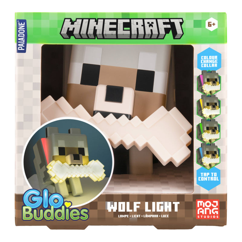 Cargue la imagen en el visor de la galería, Paladone Minecraft - Wolf GloBuddies Light
