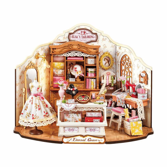Robotime Rolife - Elsa's Tailoring DIY Miniature House Figure