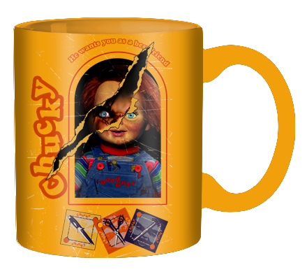 Chucky Ripped Package 20oz Ceramic Mug