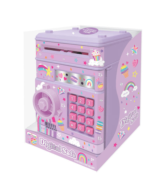 Hot Focus Rainbow - Digital Safe Coin Bank