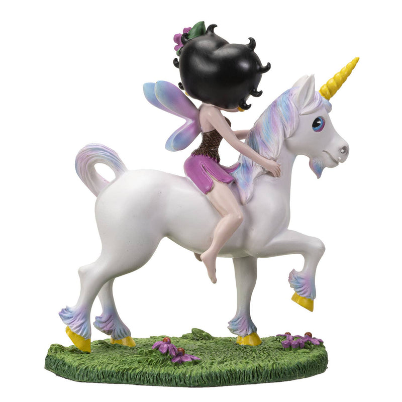 Chargez l&#39;image dans la visionneuse de la galerie, Betty Boop Fairy on Unicorn Figure
