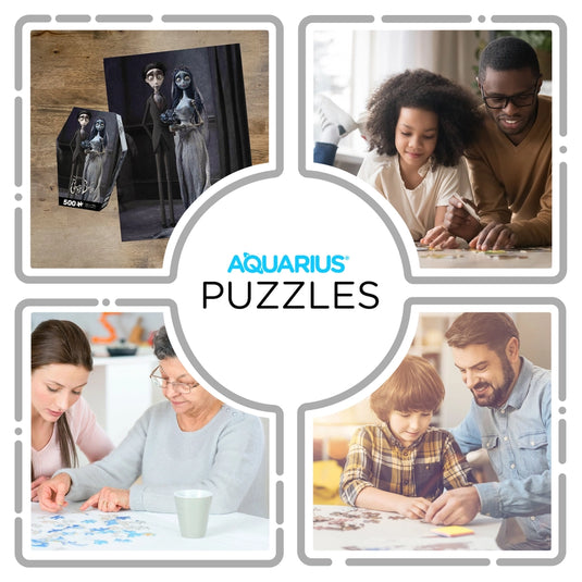 Horror Characters - Coffin Box - 500 Piece Jigsaw Puzzle