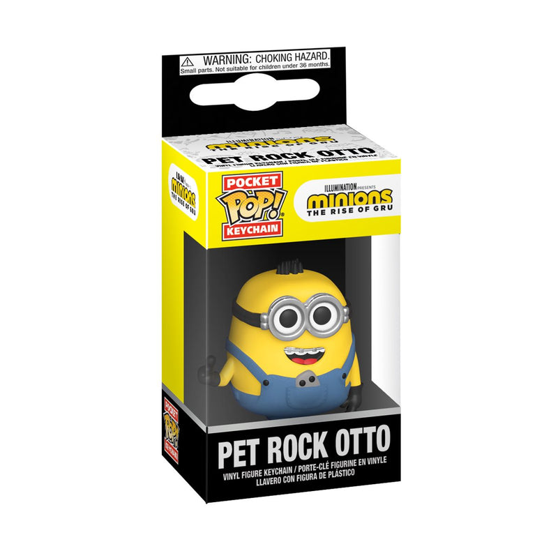 Cargue la imagen en el visor de la galería, Funko POP! Keychain: Minions 2 - The Rise of Gru Pet Rock Otto
